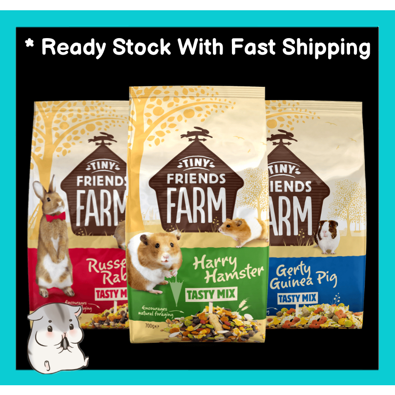 Supreme Hazel Tiny Friends Farm 2lb 907g Muesli Hamster / Guinea Pig