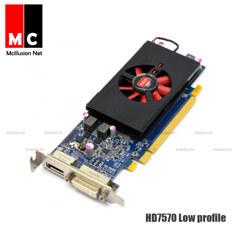 [USED] HD7570 1G D5 128bit SFF Low profile graphic card Shopee Malaysia