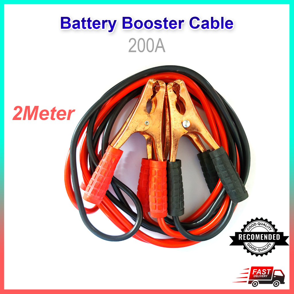 Jumpstart Cable Battery Booster Jump Start Cable 200A 2Meter Shopee Malaysia