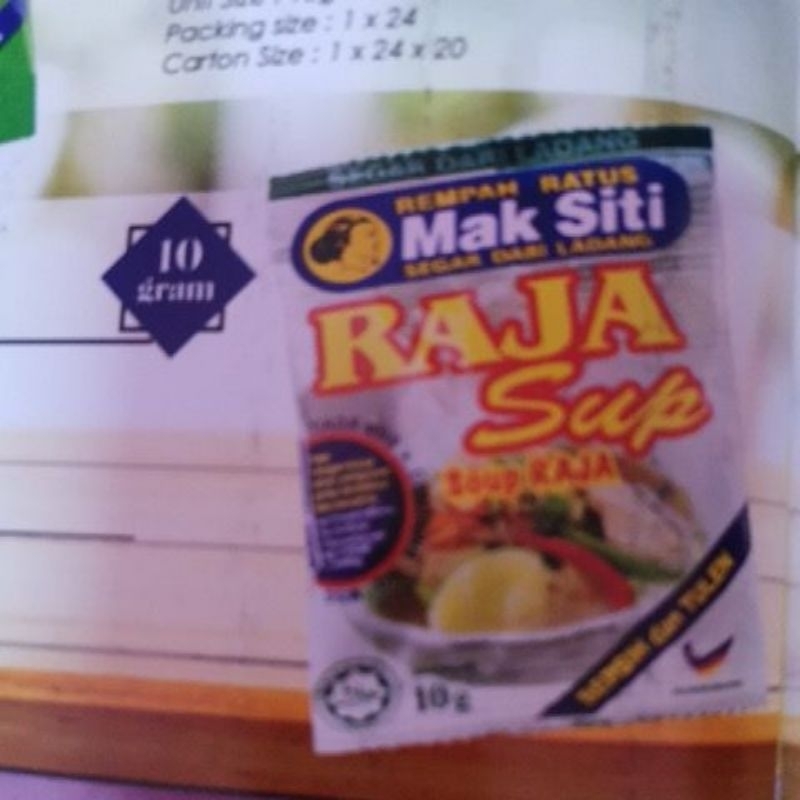 raja sup mak siti 10gram | Shopee Malaysia