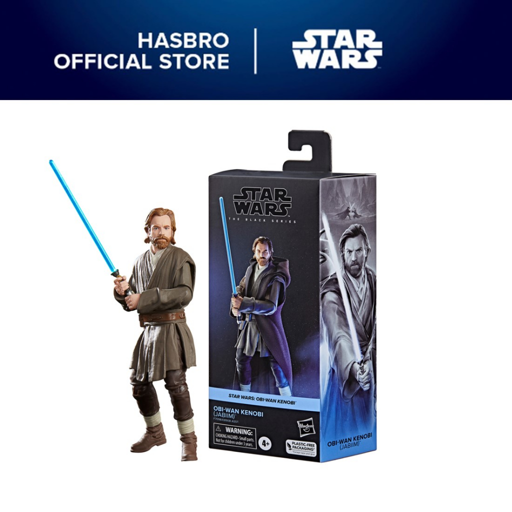 Obi wan kenobi black deals series 6 inch