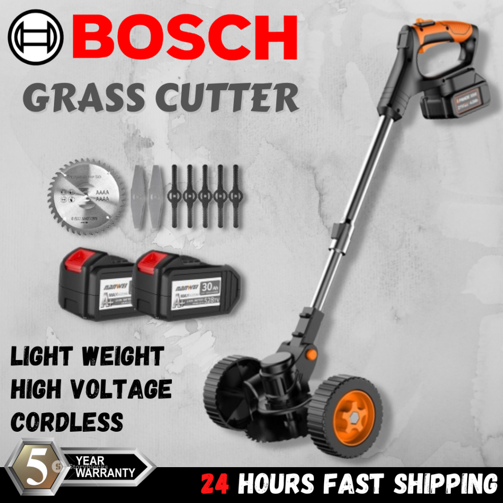 Bosch High Quality 388v 288v 188v 12v Mesin Rumput Bateri Cordless