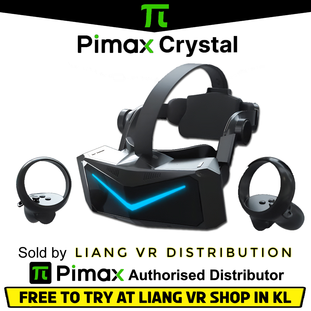 Pimax Crystal QLED VR Headset Shopee Malaysia