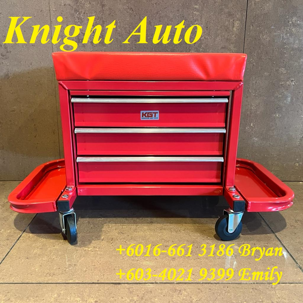 Creeper Seat Tool Box,3 Drawers Heavy Duty Tool Chest ID34478 Shopee