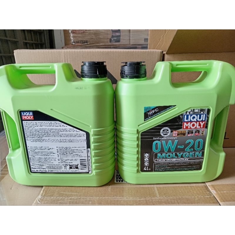 LIQUI MOLY MOLYGEN NEW GENERATION 0W20 ENGINE OIL - 4L | Shopee Malaysia