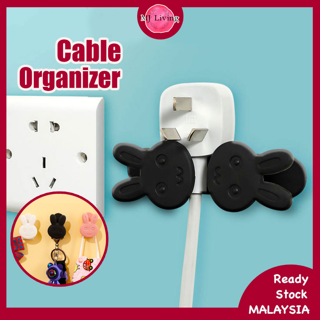 Wire Organizer Desktop Cable Charger Rabbit Cord Organizers Kitchen ...