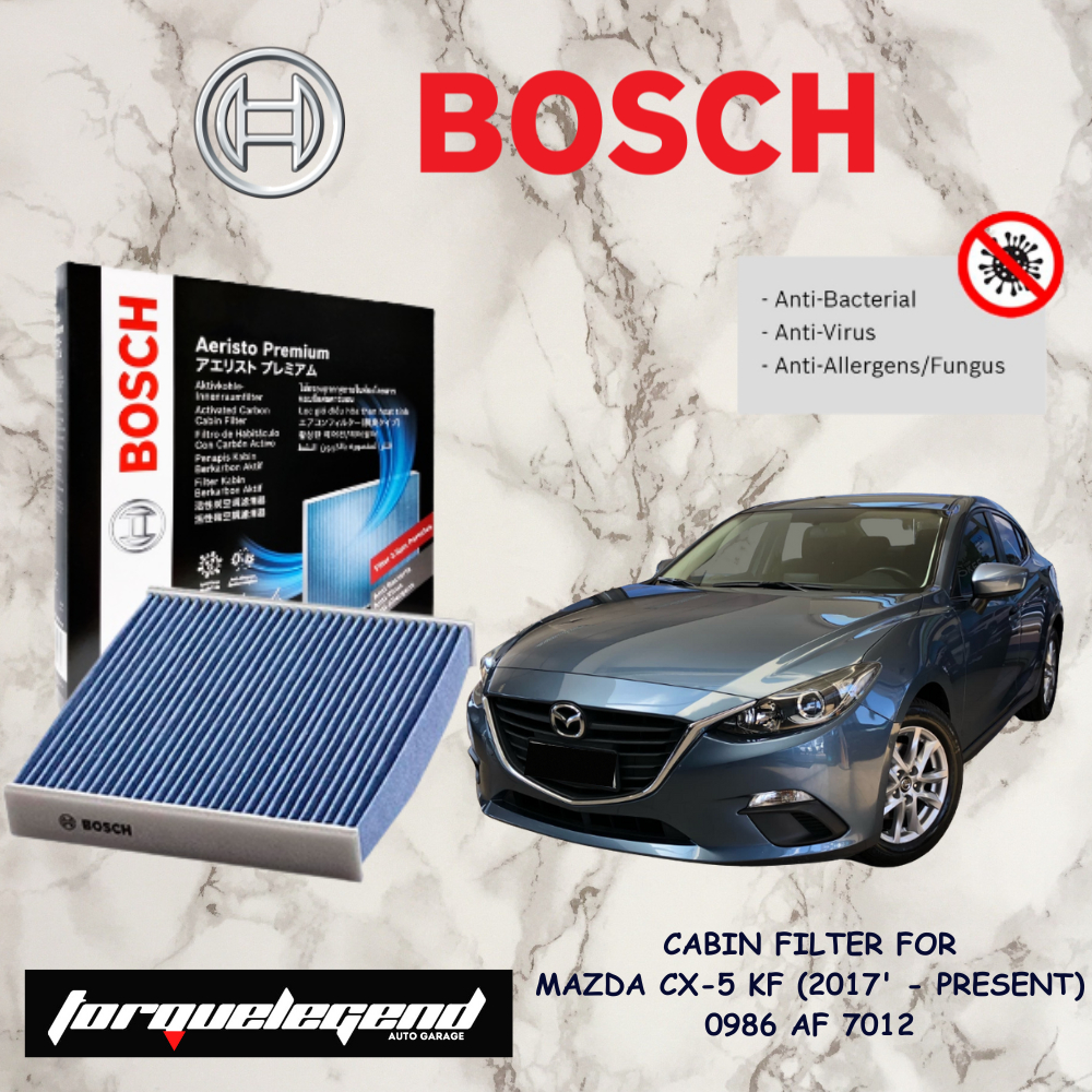 (MAZDA 3 BM 13' 18') Bosch Aeristo Premium Activated Carbon Cabin Air