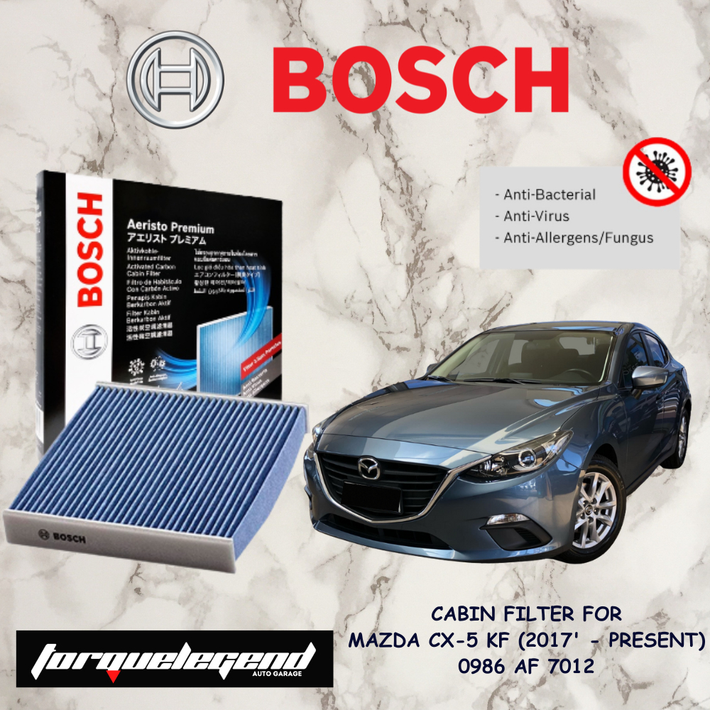 Mazda Bm Bosch Aeristo Premium Activated Carbon Cabin Air Filter Af