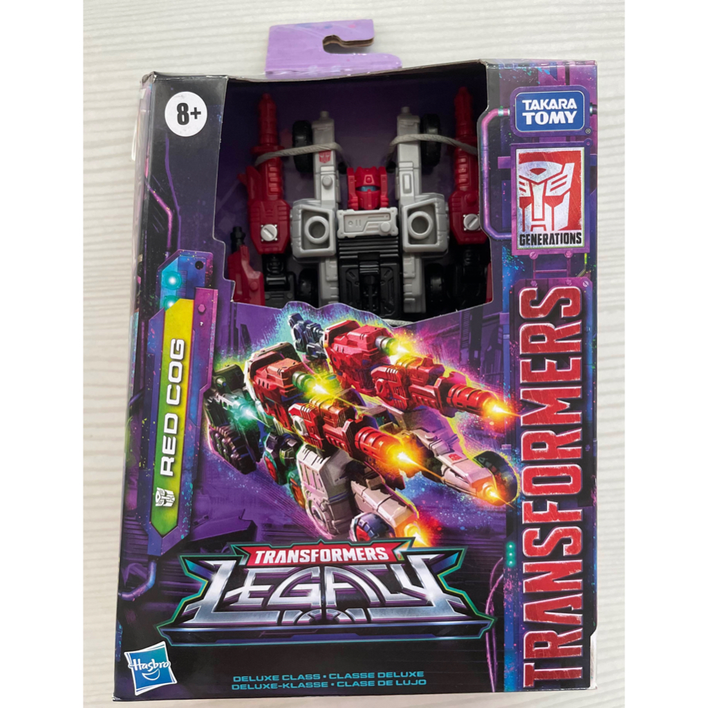 Transformers Generations Legacy Deluxe Action Figure Elita-1, 14 Cm, Da 8 Anni, Convertibile In Auto Cybertroniana, Con Accessori Energon