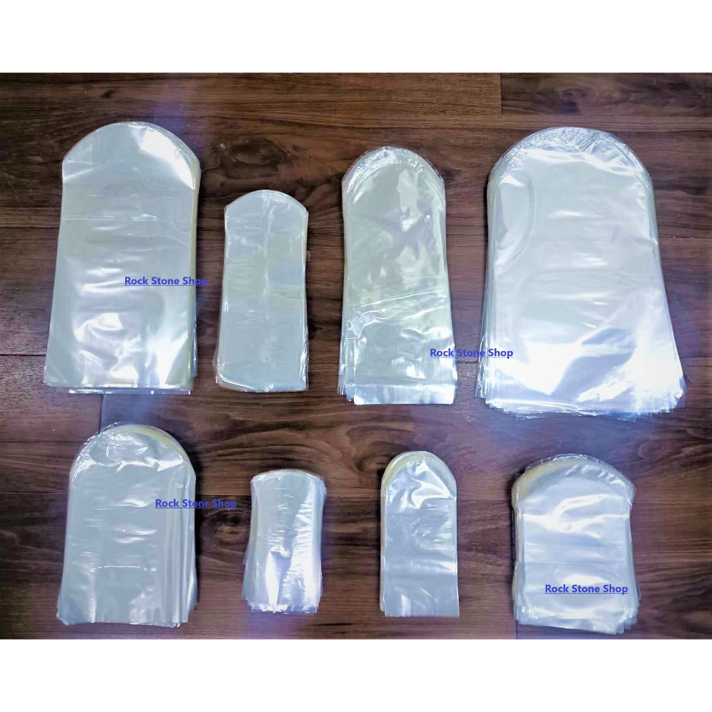 [10 Pcs] PVC Shrink Wrap Bags Plastic Clear Heat Sealer Film For Seal ...