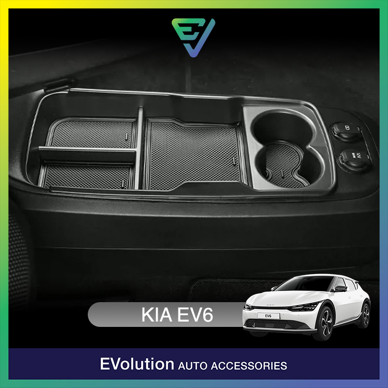 Ruiya Kia EV6 2021 2022 2023 Center Console Storage Box, EV6