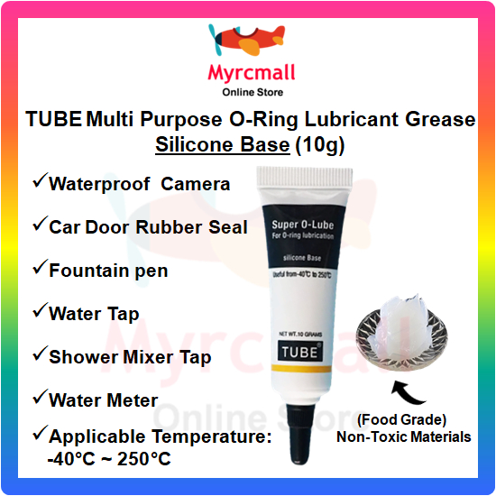 TUBE Multi Purpose ORing O Ring Lube Oil Lubricant Grease Silicone