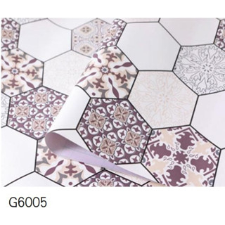 PVC Floor Sticker 60cm x 3 meter Self Adhesive Flooring DIY Lantai ...