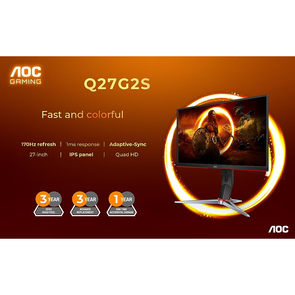 Aoc 24G2SE&24G2Z&24G2SP&24G2Z&24G4&27G2SP&Q27G2S Ips VA 165Hz 1Ms Fhd ...