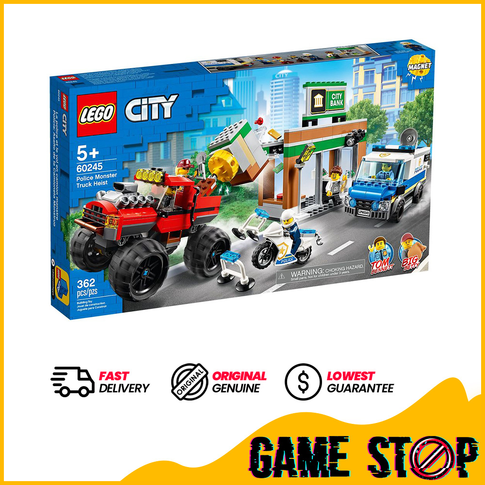 Lego 60245 Police monster retailer truck Heist