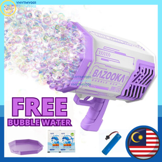 Bubble Blaster 8-Hole Automatic Electric Bubble Blower Machine Gun Toy for  Toddler Kids with 1 Solution – Suxus Shopee