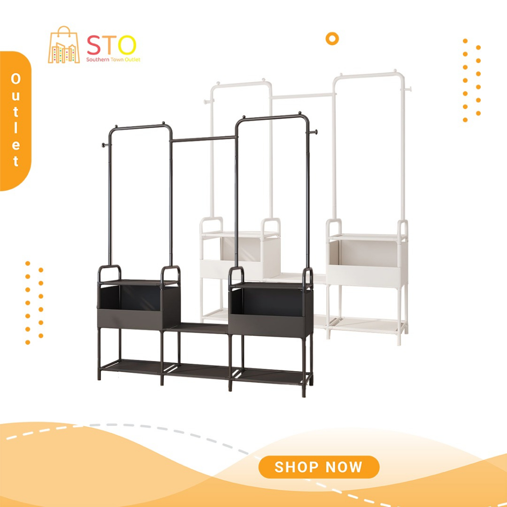STO Household Apolo Wardrobe Easy To Assemble Space Saver Clothes Rack ...