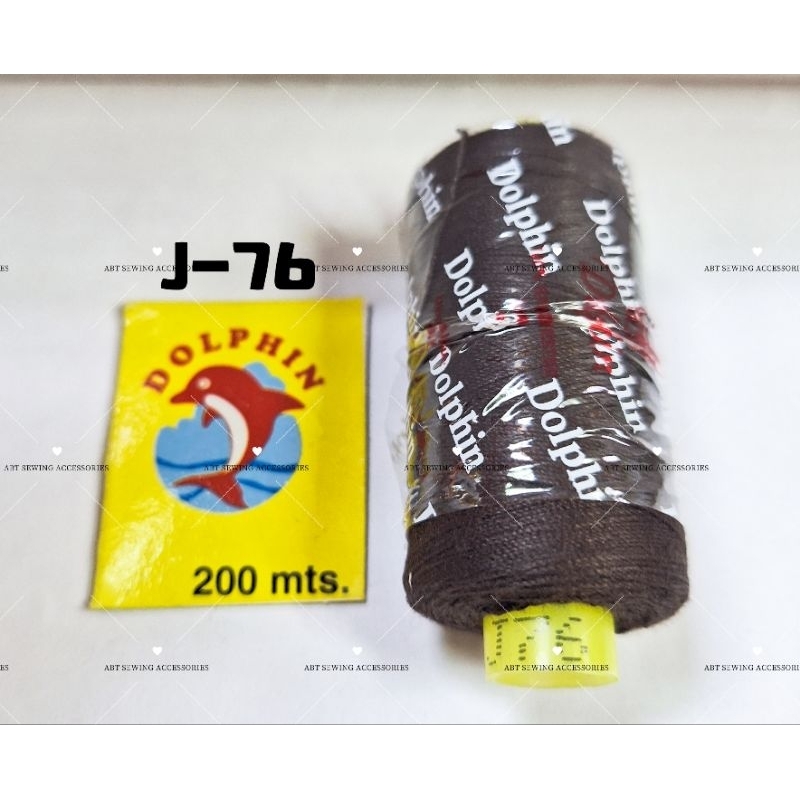 (DOLPHIN) Benang Jeans 200M/Sewing Thread Jeans 1Pcs | Shopee Malaysia