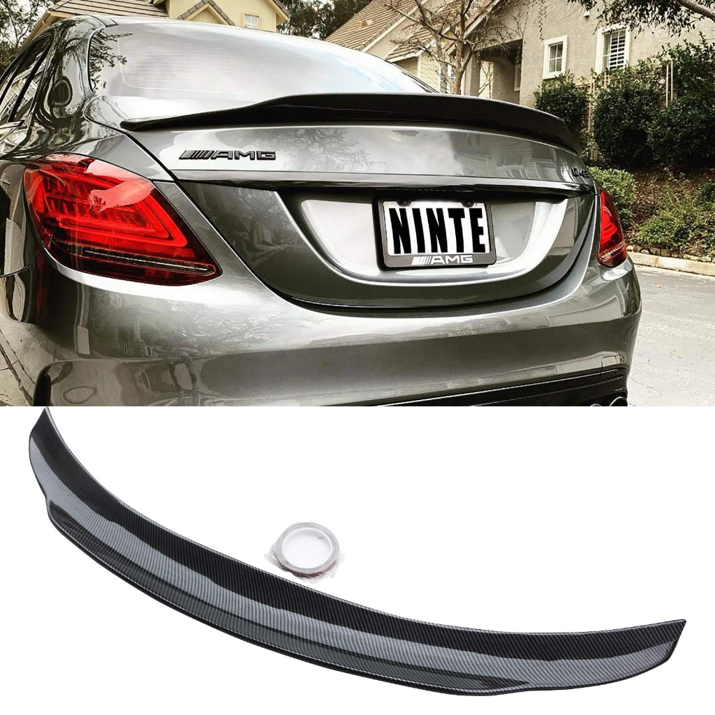 MERCEDES BENZ W205 rear spoiler trunk spoiler AMG PSM C63 spoiler w205 ...