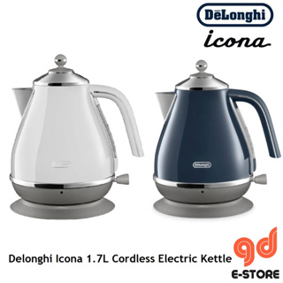 DeLonghi Icona Capitals 1.7L Kettle, Blue