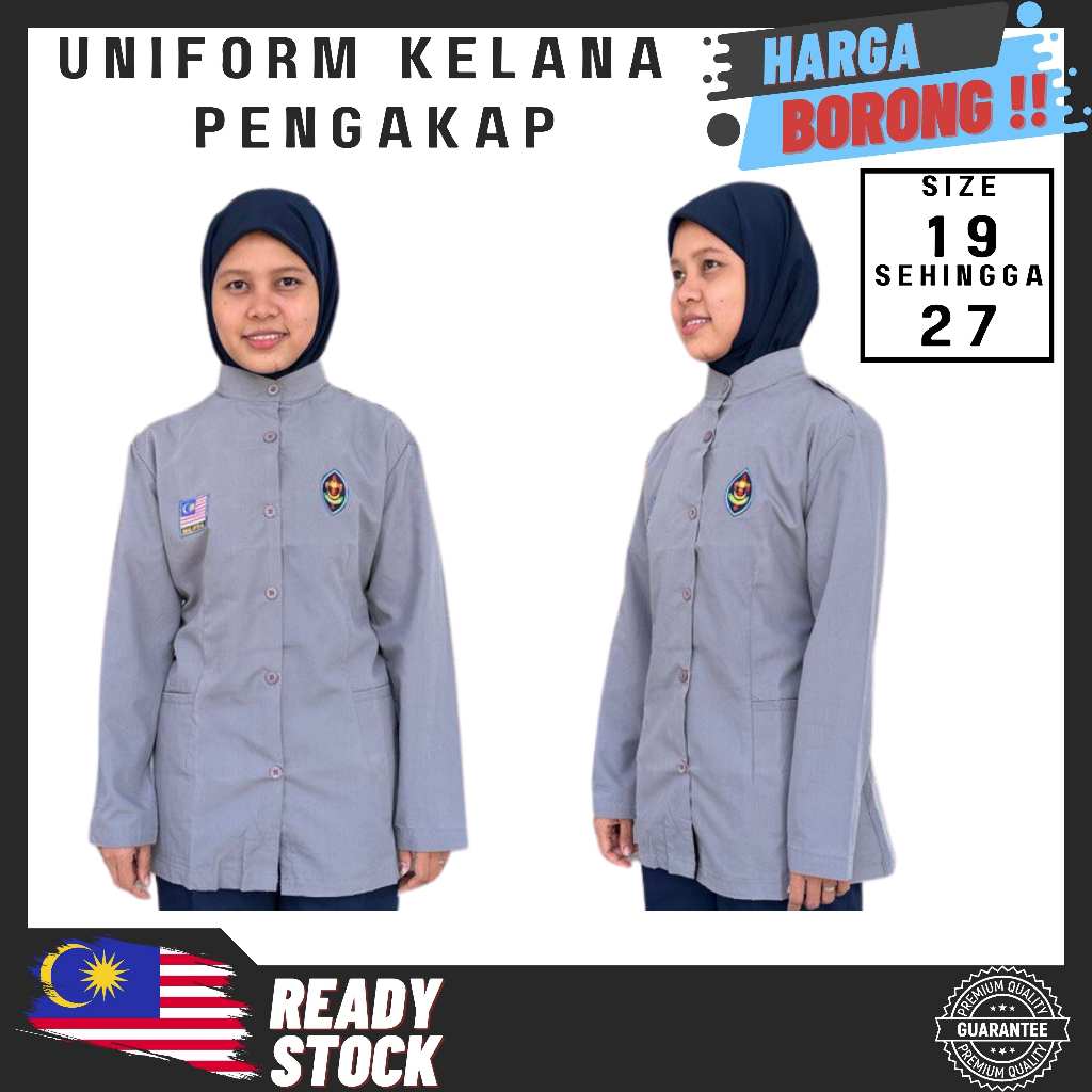 UNIFORM | BAJU PENGAKAP KELANA LENGAN PANJANG | LONG SLEEVE | PENGAKAP ...