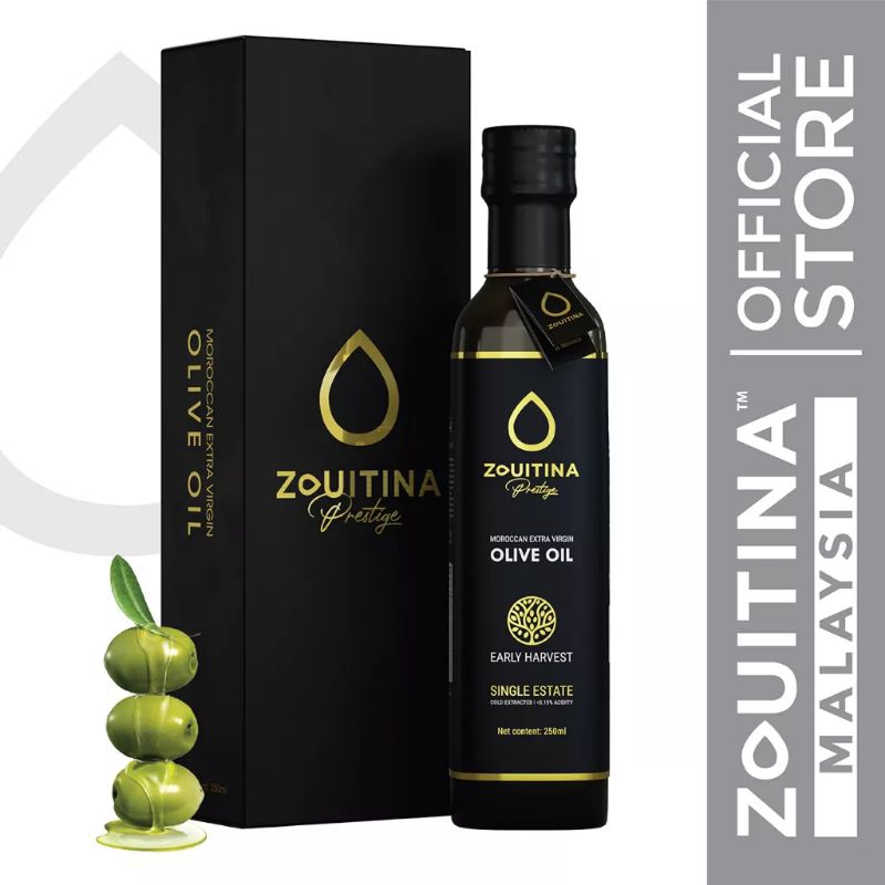 Minyak Zaitun Extra Virgin Oil (250 ml) ZOUITINA PRESTIGE (EXTRA VIRGIN