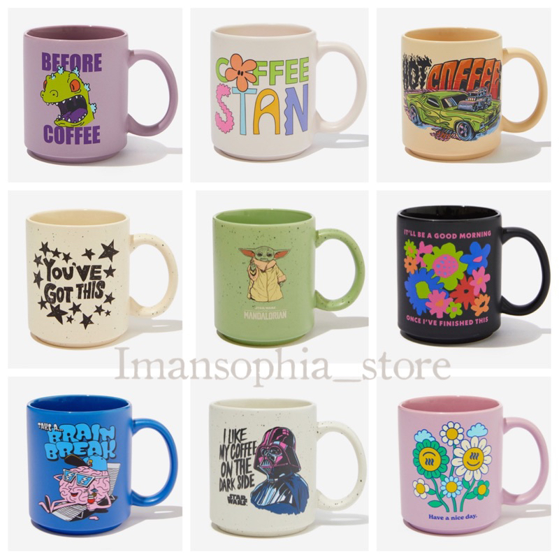 Typo Daily Mug/ Coffee Mug / Ceramic Mug Shopee Malaysia