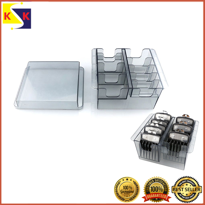 Guide Comb Limit Storage Box Hair Clipper Shelf Organizer Case Barber ...