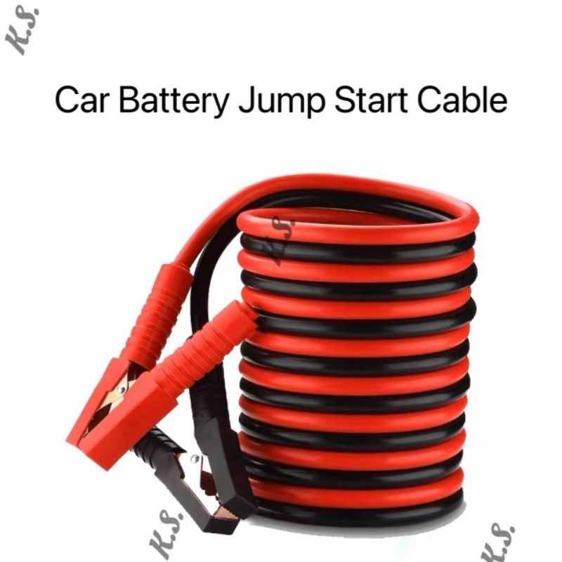 Car Battery Heavy Duty Jump Start Cable 3 meter Shopee Malaysia