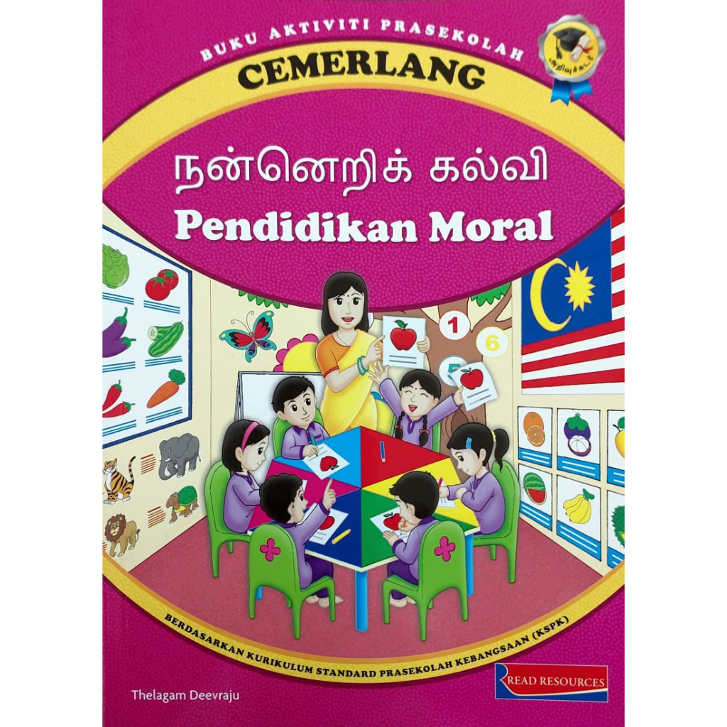 BUKU AKTIVITI PRASEKOLAH SJKT PENDIDIKAN MORAL | Shopee Malaysia