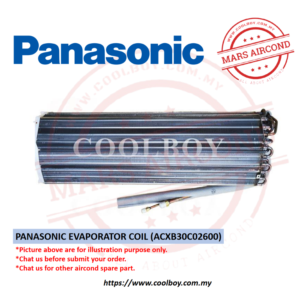 PANASONIC EVAPORATOR COIL (ACXB30C02600) Shopee Malaysia
