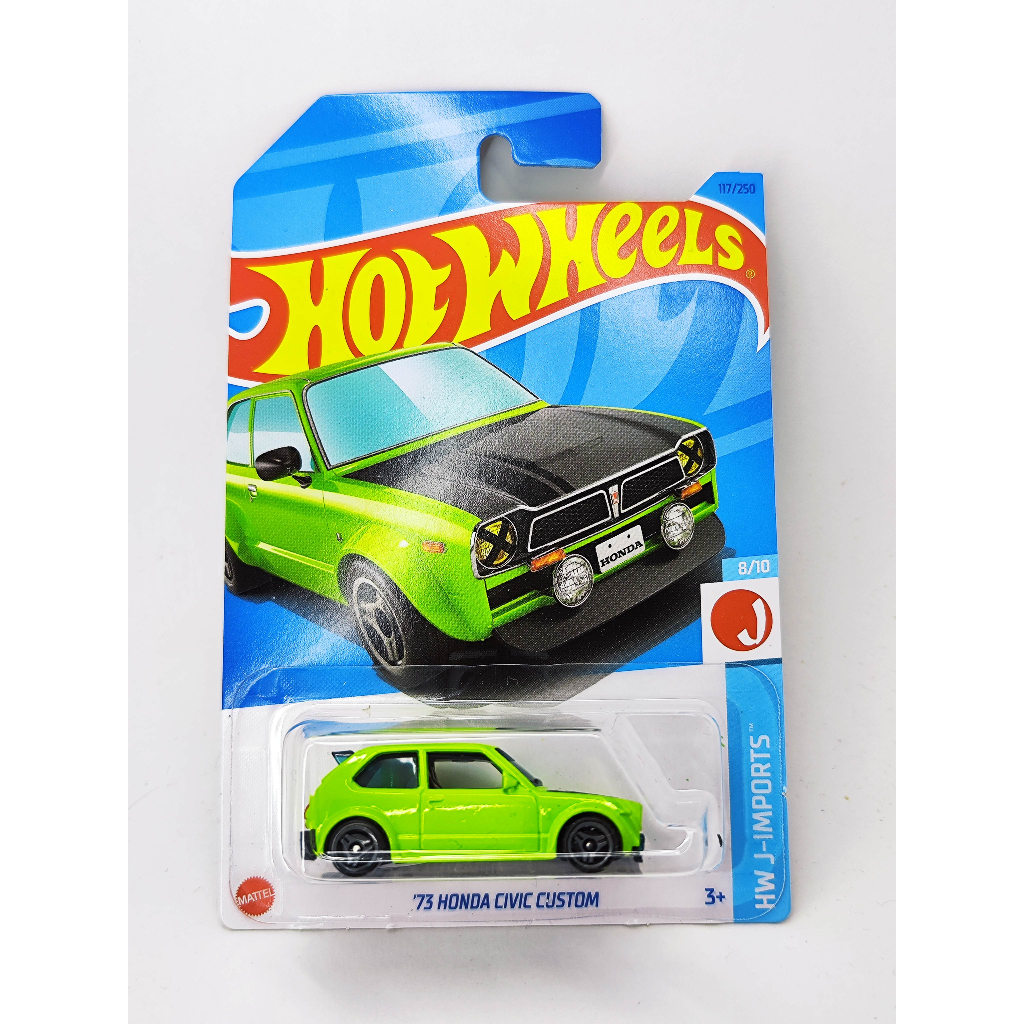 Hot Wheels 73 Honda Civic Custom | Shopee Malaysia