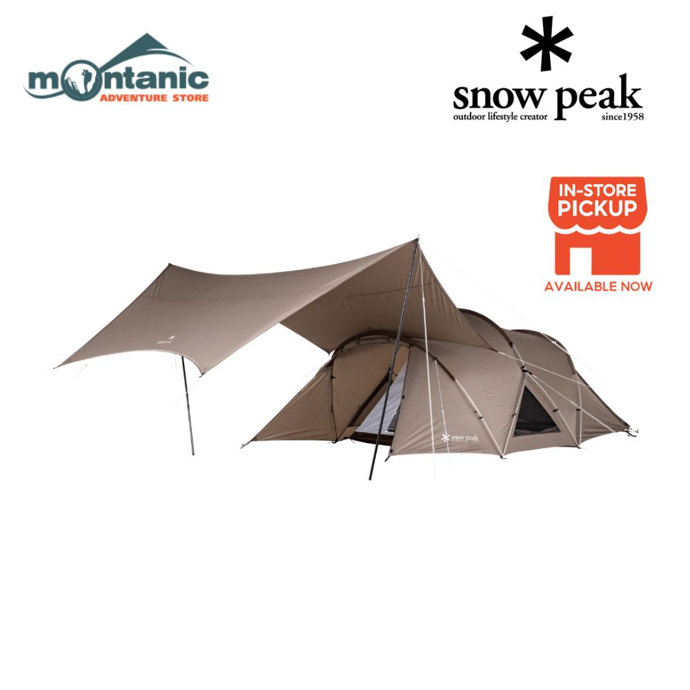 Snow Peak Land Nest Medium Tent with Tarp Set | Shopee Malaysia