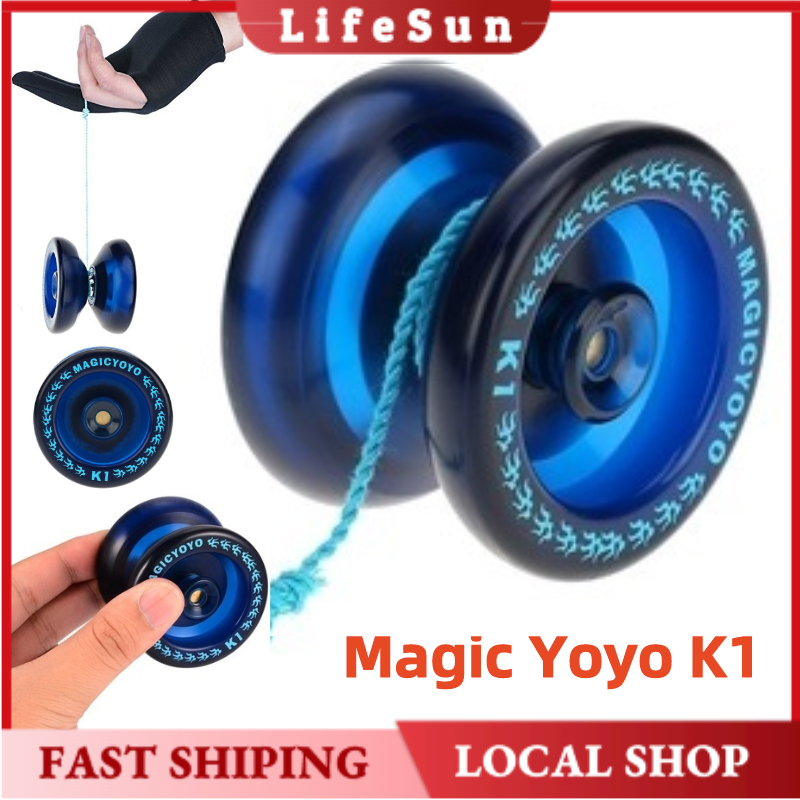 Local Shop Magic Yoyo K1 Professional Abs Yoyo Ball Bearing String