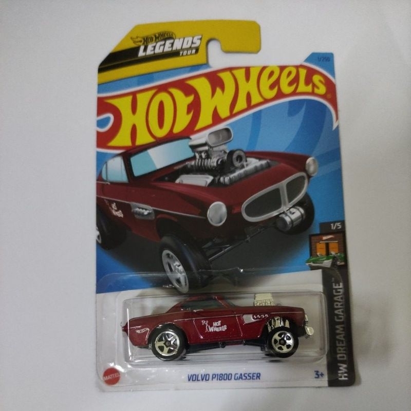 Hot Wheels Volvo P1800 Gasser Hw Dream Garage Legends Tour Mainline