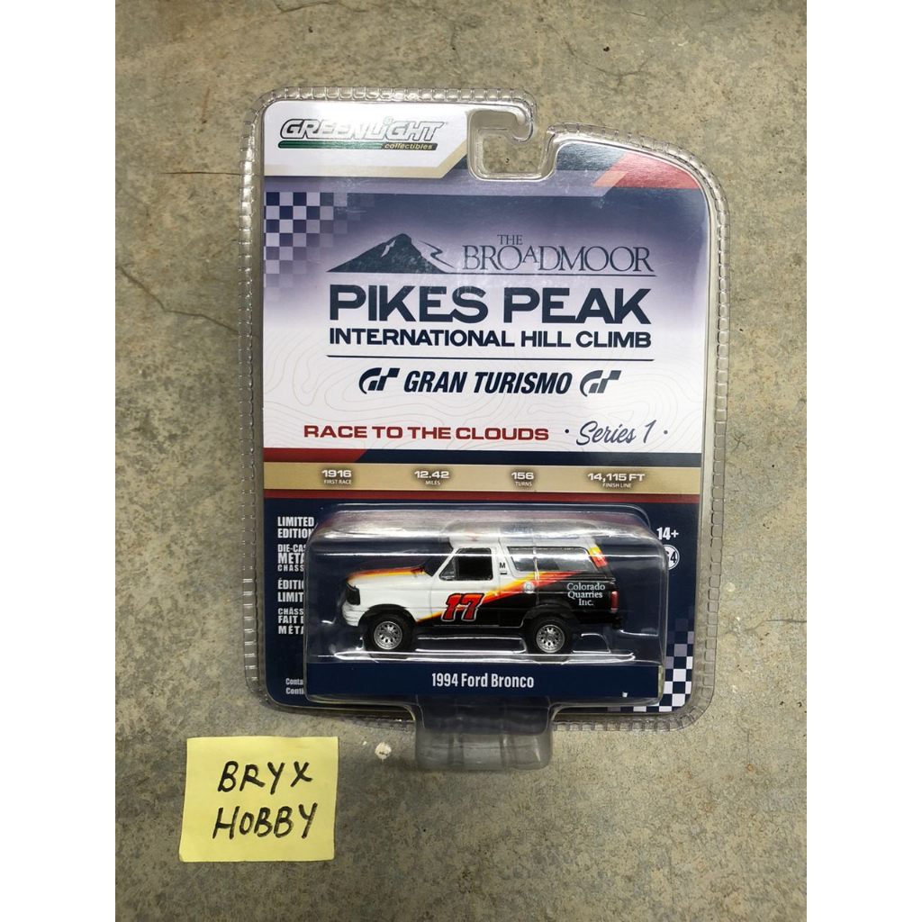 Greenlight Pikes Peak International Hill Climb Series 1 1994 Ford ...