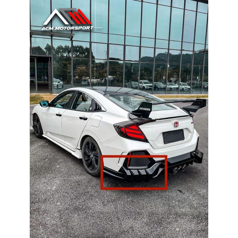 Honda civic fc type r rear mg diffuser bodykit | Shopee Malaysia