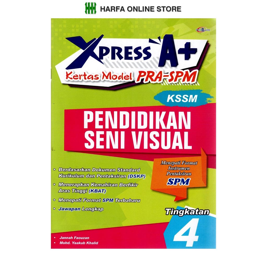 Xpress A Kertas Model Pra Spm Pendidikan Seni Visual Tingkatan 4 Kssm Shopee Malaysia 