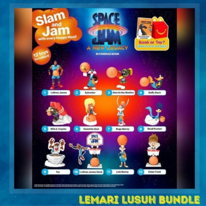 McDonald's Sylvester Space Jam A New Legacy #15 | Shopee Malaysia