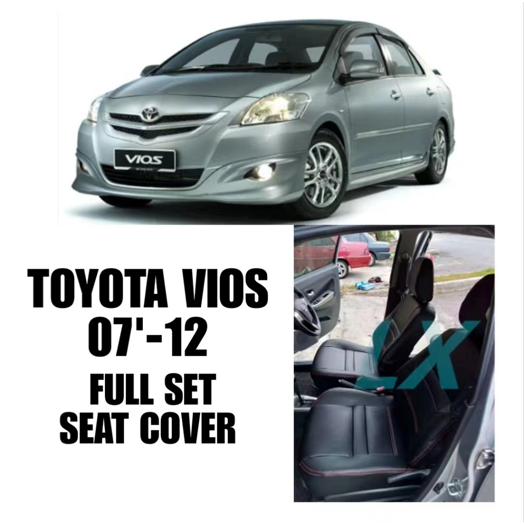 TOYOTA VIOS G 07'12' FULL SET SEAT COVER Shopee Malaysia