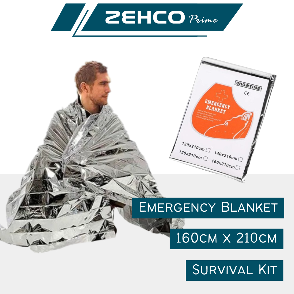 Emergency Blanket Survival 160cm*210cm Outdoor Thermal Blanket First