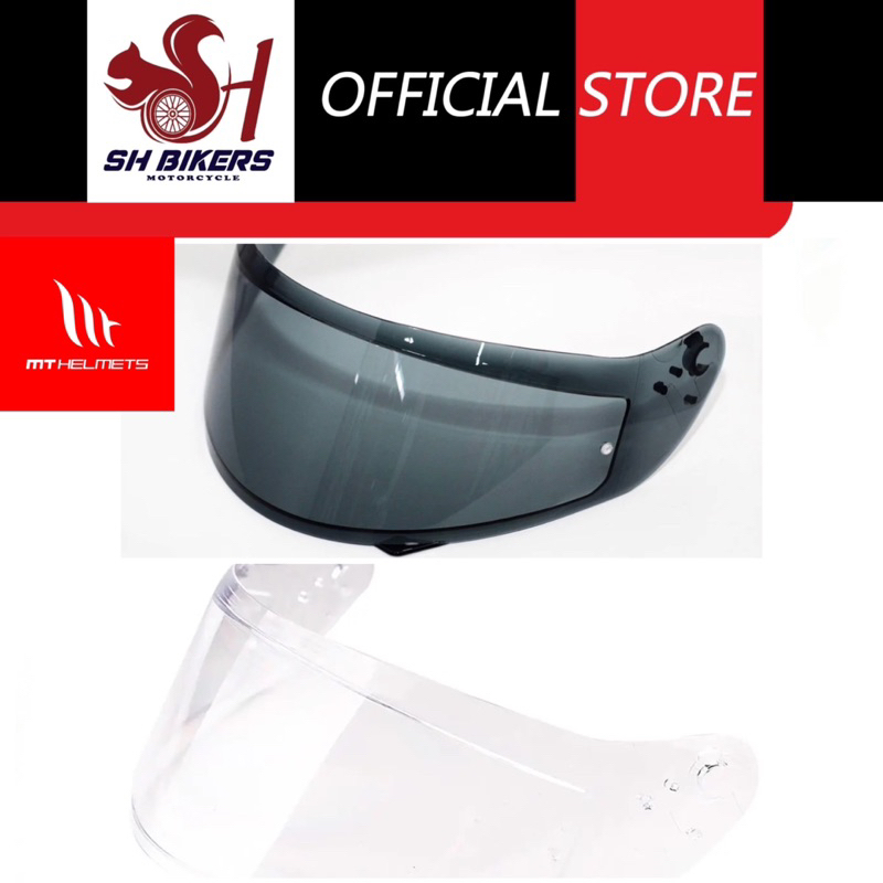 MT Helmet Atom Visor Atom Smoke Atom Clear Shopee Malaysia