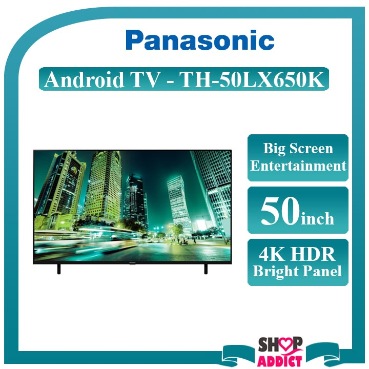 Panasonic 4K UHD Android Smart TV TH-50LX650K- 50inch I TH-55LX650K ...