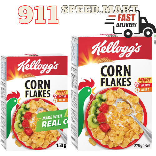 [911] Kellogg's Corn Flakes Breakfast Cereals (150/275)gm Shopee Malaysia