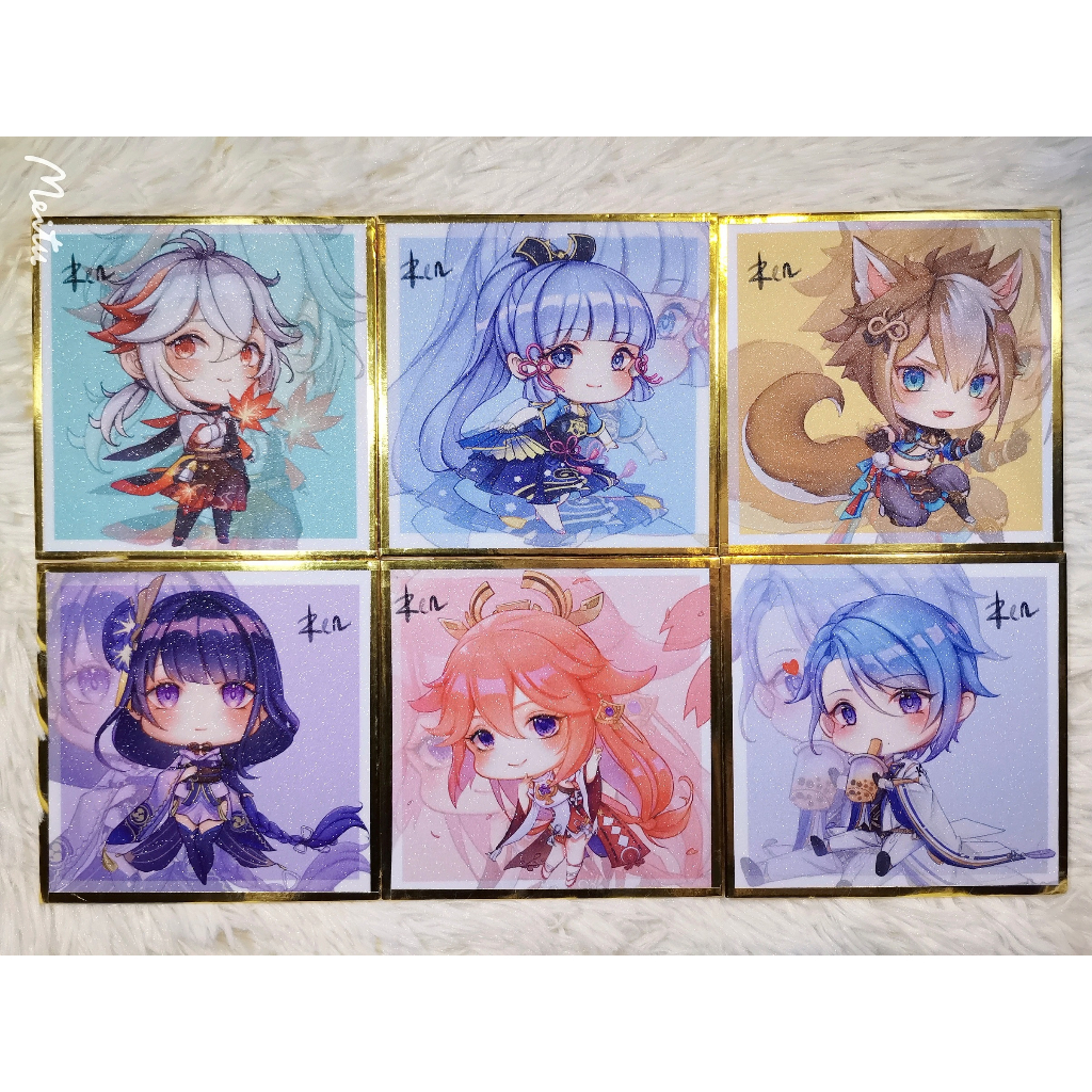 REN'S ARTSHOP-Genshin Impact Cardboard | Shopee Malaysia