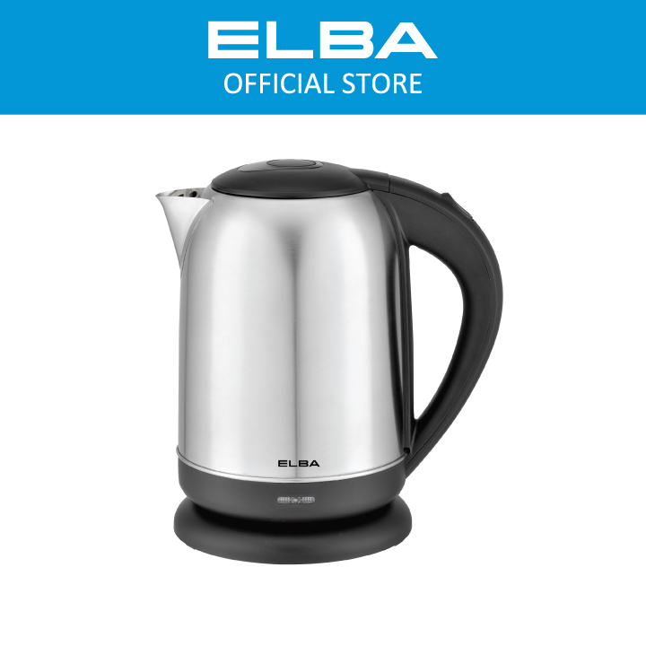 ELBA Jug Kettle EJKN1764(SS) Stainless Steel (1.7L / 2200W) Shopee