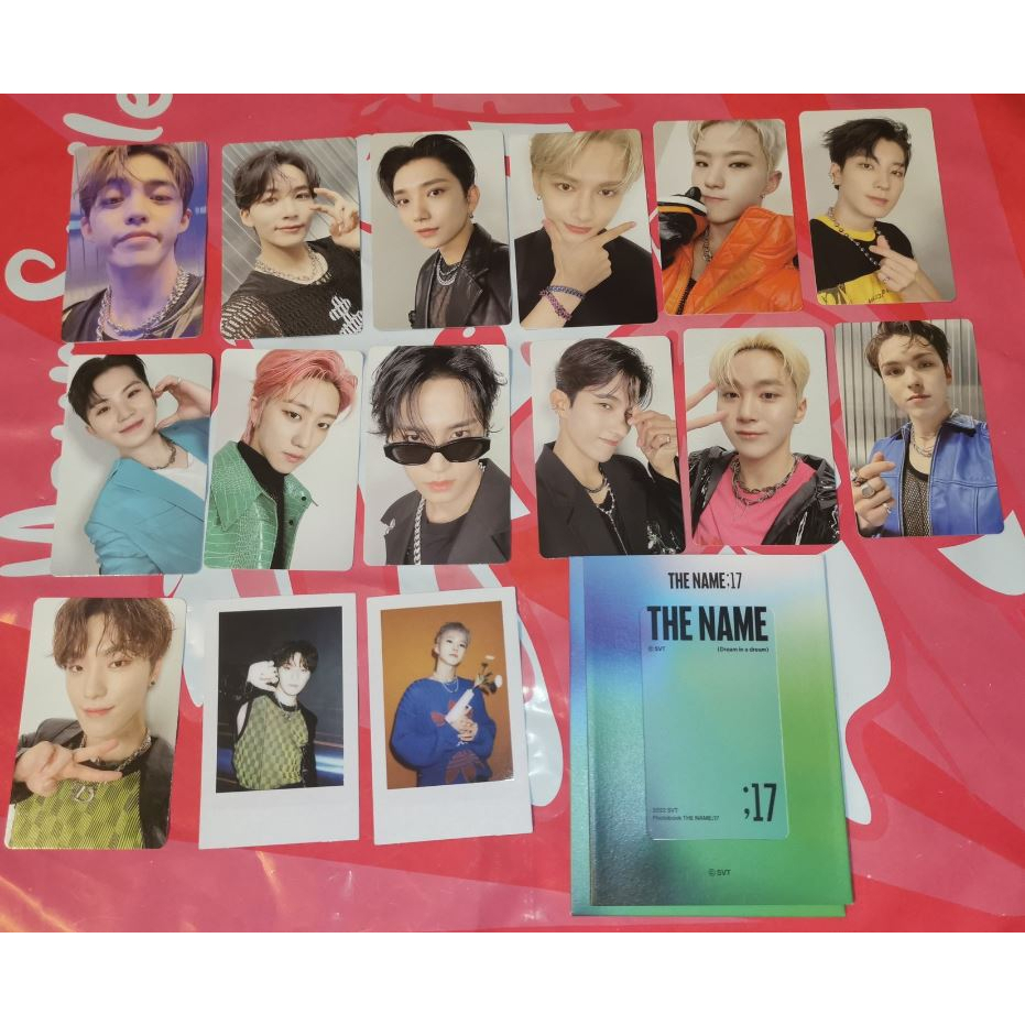 READY STOCK 2022 SVT SEVENTEEN PHOTOBOOK THE NAME ; 17 (READ ...