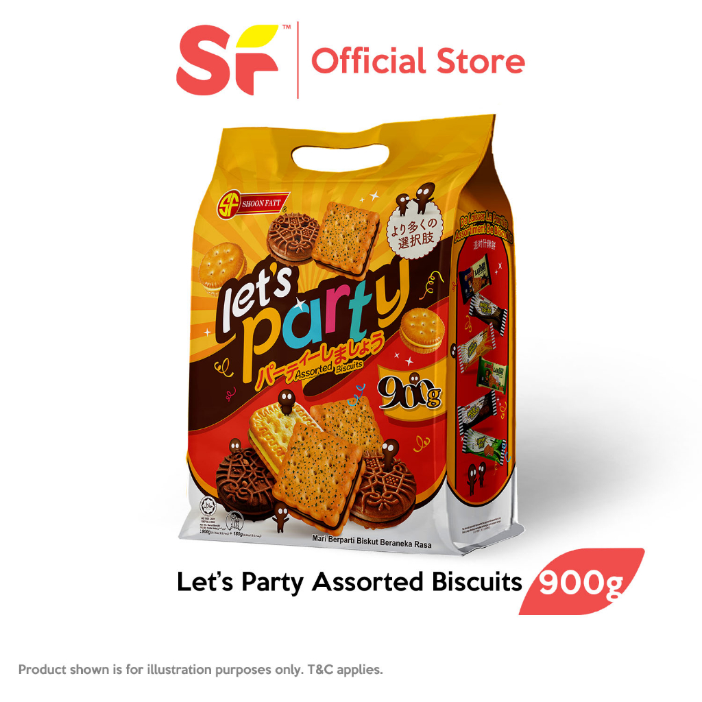 Let's Party Assorted Biscuits 900g Shopee Malaysia