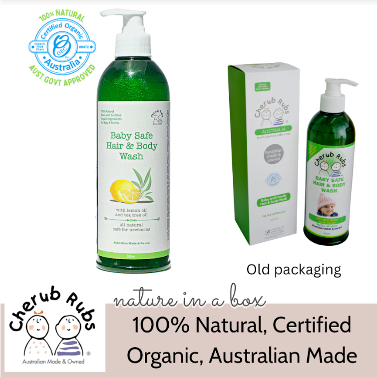 Cherub Rubs Hair & Body Wash NEW PACKING Shopee Malaysia