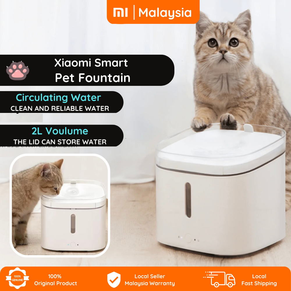 (Global) Xiaomi Smart Pet Fountain Smart Pet Water Dispenser 2L ...